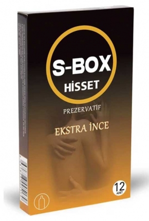 S-Box Ekstra nce Prezervatif 12'li